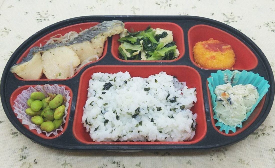 コープデリの宅配弁当(夕食宅配)「舞菜弁当」