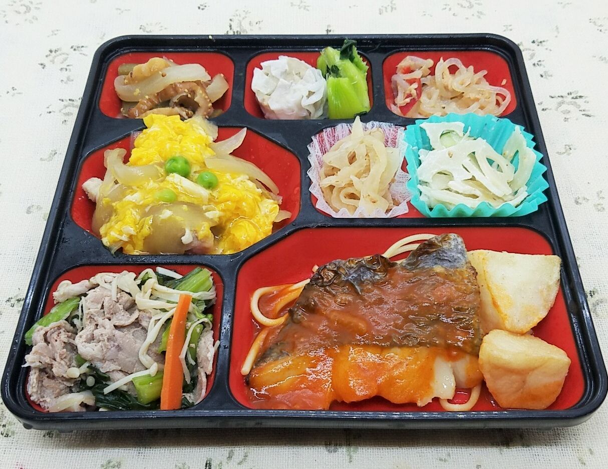 ホキのトマトソースはクリスマス以来です こせたん宅配弁当