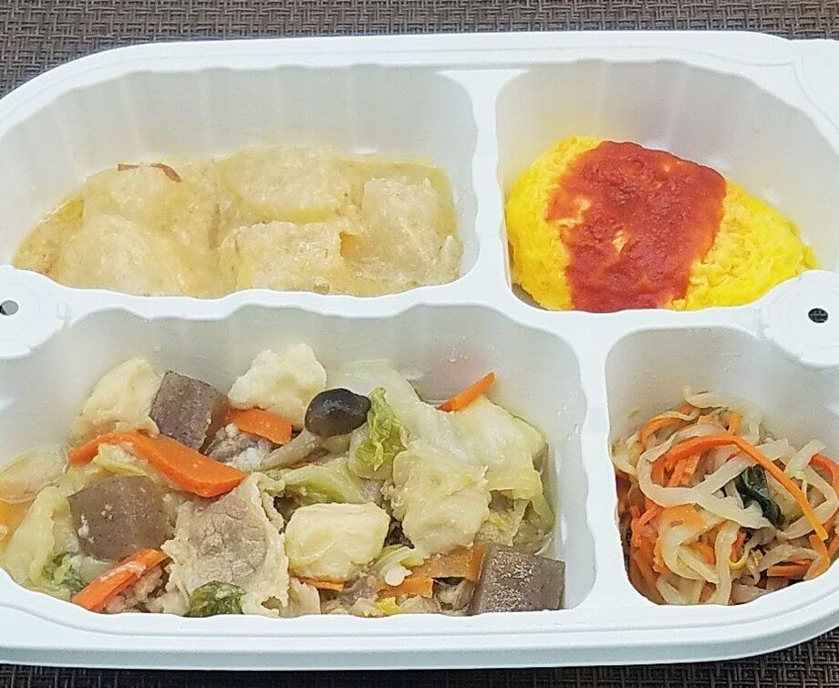 安い宅配弁当ランキング・2位「まごころケア食」肉豆腐弁当