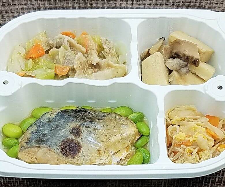 安い宅配弁当ランキング・2位「まごころケア食」さわらの幽庵焼き弁当