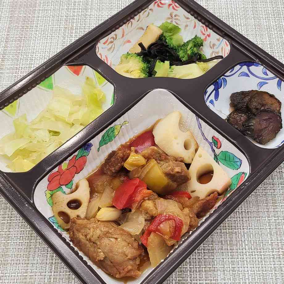ベネッセのおうちごはん冷凍・バランス健康食「酢鶏」の全体写真