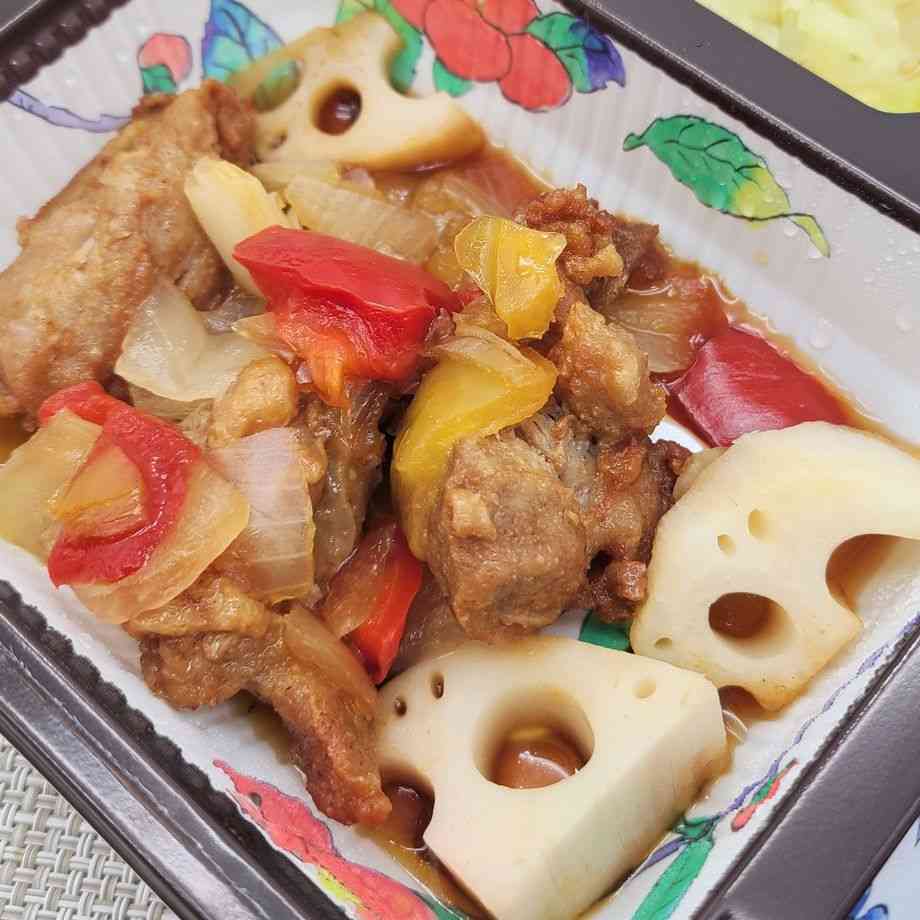 ベネッセのおうちごはん冷凍・バランス健康食「酢鶏」の主菜
